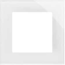 Kontakt Simon Ramka Pojedyncza Szkło Classic Białe Simon 55 Nature Trn1 181 Trn1181