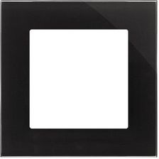 Kontakt Simon Ramka Pojedyncza Szkło Classic Czarne Simon 55 Nature Trn1 182 Trn1182