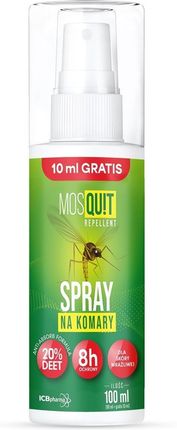 Icb Pharma Sp.J. Mosquit Repellent Spray Odstraszający Komary I Kleszcze 100ml