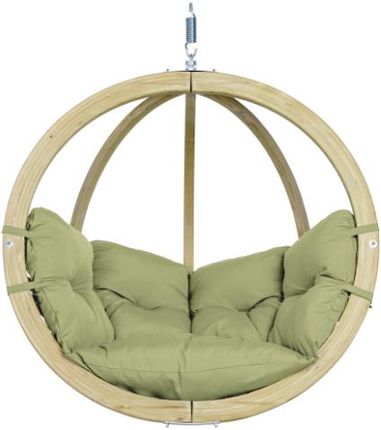 Amazonas Fotel Hamakowy Drewniany Oliwkowy Globo Chair Weatherproof