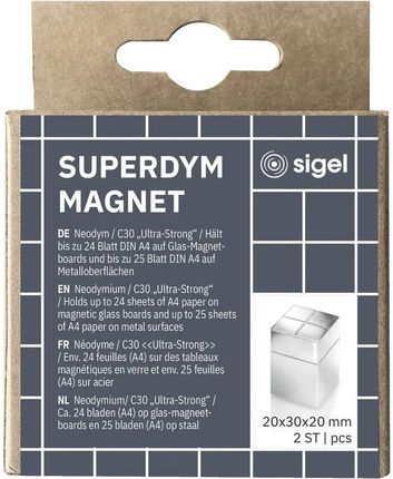 Sigel Magnes Neodymowy Ba707 S X W X G 20 X 30 X 20mm (C30ULTRASTRONG)