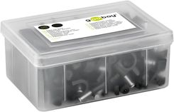 Zdjęcie Goobay Flop Uchwyt Kabla Okrągły Czarny 100X 5Mm - Góra