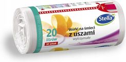 Zdjęcie Stella Worki Na Śmieci Wytrzymałe Białe 20L 30Szt. - Piaseczno