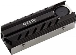 Zdjęcie Gelid IceCap Pro M.2 Black, czarny radiator z termopadami na dyski (HS-M2-SSD-22) - Tłuszcz