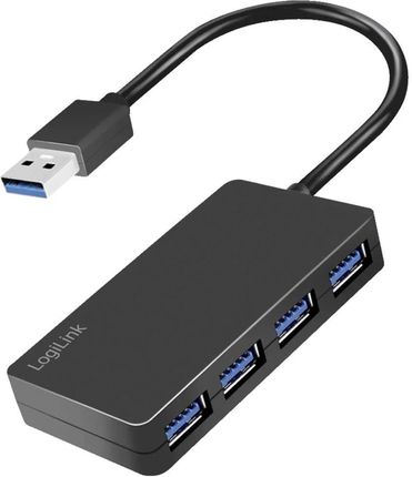 Logilink Hub USB 3.1 Gen 1 czarny (UA0396)