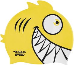 Aqua Speed Czepek Pływacki Silikonowy Dla Dzieci Pirana