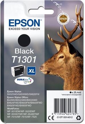 Epson C13T13014012, T1301, Czarny, 945s, 25,4ml, Stylus Office BX625FWD (C13T13014012)