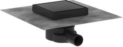 Hansgrohe Raindrain Point Kompletny Zestaw 150 Odpływu Punktowego Czarny Matowy 56249670