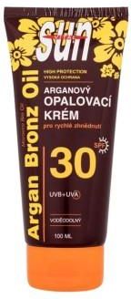 Vivaco Sun Argan Bronz Oil Tanning Cream Spf30 Preparat Do Opalania Ciała 100 ml