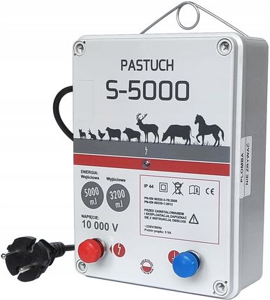 Pomelac Pastuch Elektryzator Sieciowy S-5000 5J