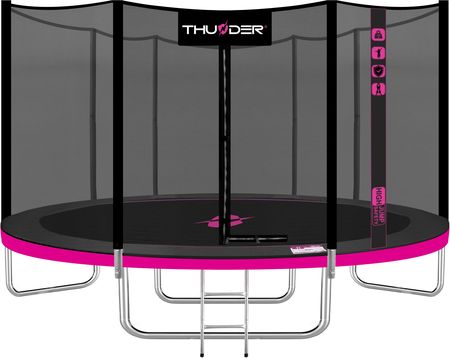 Trampolina THUNDER OUTSIDE PRO 12FT PINK