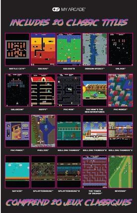 その他 MY ARCADE NAMCO MUSEUM My Arcade Mini Player Bandai Namco Museum (20 in 1