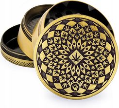 Zdjęcie Fire-Flow Młynek Metalowy 4-Częściowy Leaf Pattern 50Mm Ff - Nowe Warpno