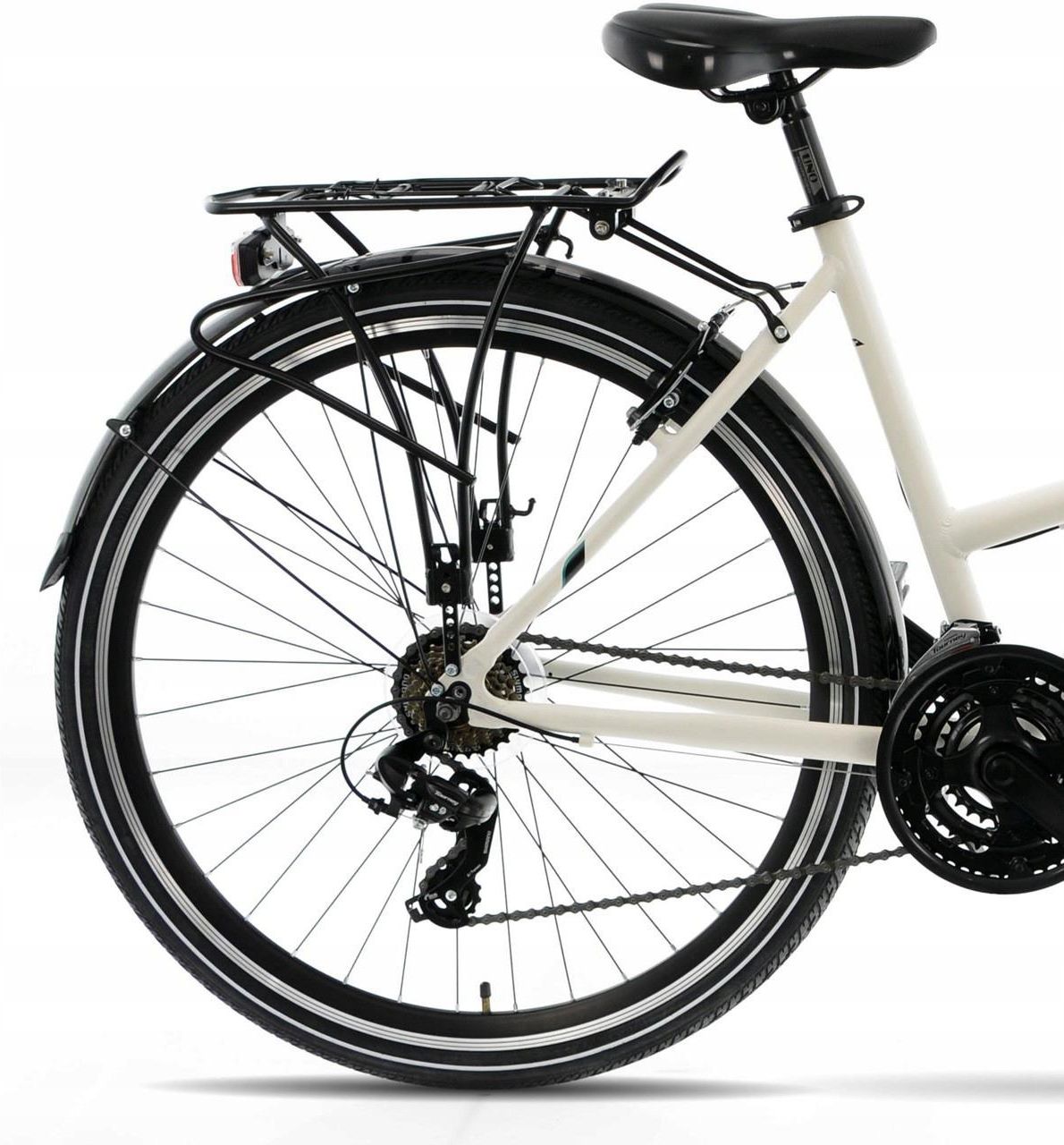 Kands Navigatorx Shimano Biały Mat 28 2022 Rowery Miejskie Damskie