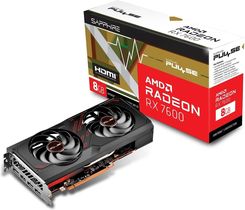 Sapphire Radeon RX 7600 Pulse 8GB GDDR6 (113240120G)