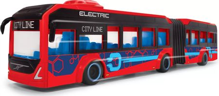 Dickie City Czerwony Autobus Przegubowy Volvo 40Cm 3747015