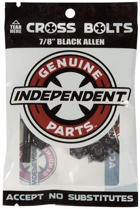 Montażówki Independent - Genuine Parts Allen Hardware 7-8 In Black 29619 Rozmiar: 7/8