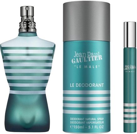 Jean Paul Gaultier Zestaw Perfum Dla Mężczyzn Le Male 3 Części