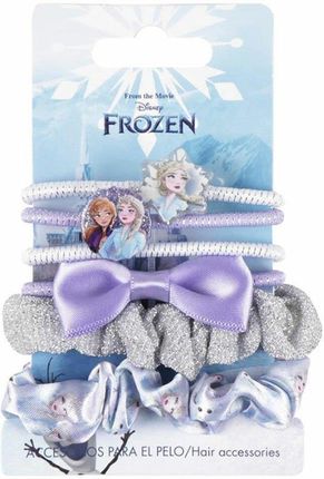 Princesses Disney Gumki Do Włosów Wielokolorowy Frozen 6 Części