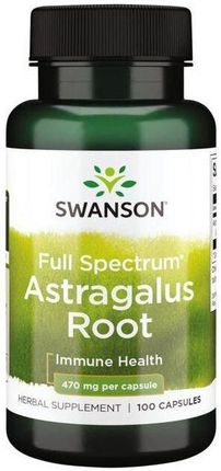 Swanson Full Spectrum Astragalus Root Traganek 470 Mg 60kaps.