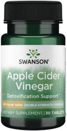 Swanson Apple Cider Vinegar Ocet Jabłkowy 200 Mg 30tabl.