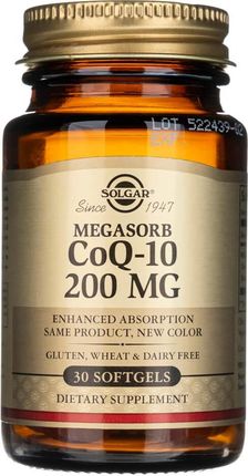 Solgar Megasorb Koenzym Q10 200 Mg 30 Kaps