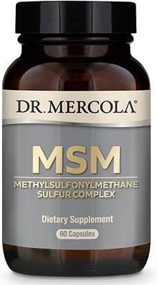 Dr. Mercola Msm Sulfur Complex Siarka Optimsm + R Ala Organiczne Związki Siarki 60kaps.