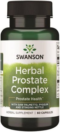 Swanson Herbal Prostate Complex Kompleks Na Prostatę 60kaps.