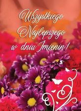 Zdjęcie Karnet B6 Imieniny - Luboń