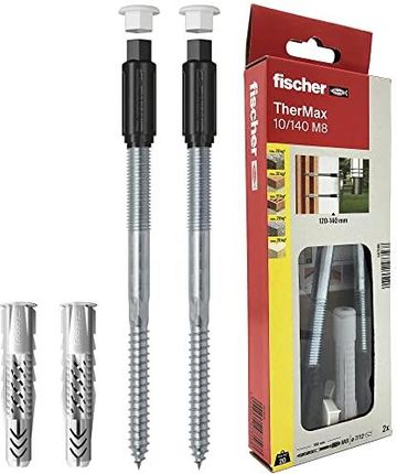 Fischer Thermax 10/140 M8 Kotwy Mocujące Do Płaszcz Izolacyjny Max 140Mm (567086)