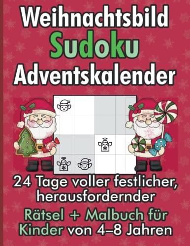 Der zauberhafte Ausmalbilder Adventskalender: 24 Tage voller Kreativität und Entspannung