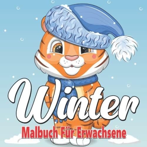 Winter Malbuch F R Erwachsene Niedlich F Rbung Seiten F R Erwachsene Mit Weihnachtsmann