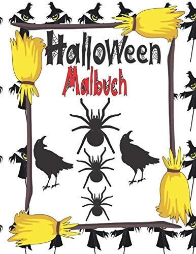 Halloween Malbuch F R Kinder Von Bis Jahren Und Kleinkinder Farbgeister K Rbisse