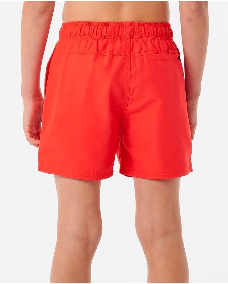 Rip Curl Kids' Offset Volley Swim Trunks in Aqua at Nordstrom, Size 16Y
