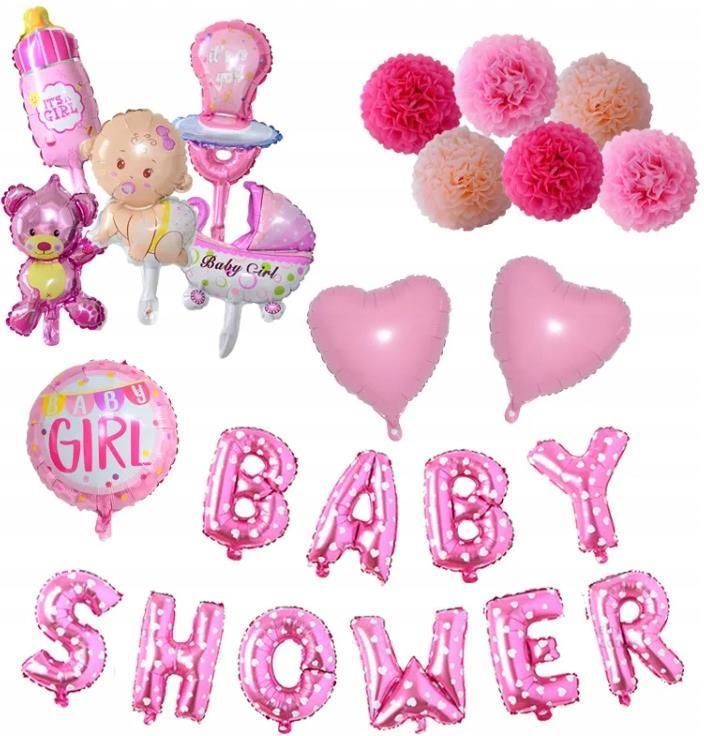 Babajejo Balon Foliowy Baby Shower Dla Dziewczynki - Ceny i opinie ...