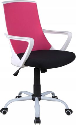 Furnitex Fotel Do Biurka Cx-0722M Różowy Obrotowy