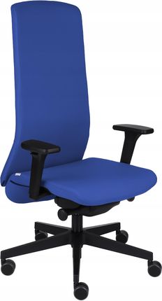 Fotel Biurowy Dla Wysokich Grospol Smart Niebieski