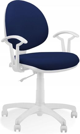 Nowy Styl Krzesło Biurowe Obrotowe Smart-W Niebieskie Nowy S