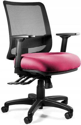 Unique Fotel Ergonomiczny Krzesło Saga Plus M Różowy
