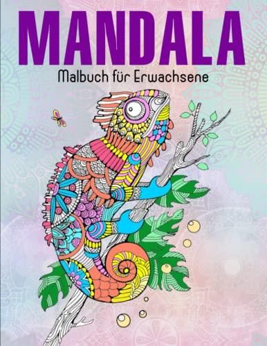 Mandala - Malbuch Für Erwachsene - Tolles Geschenk: Tier-Malbücher Für ...