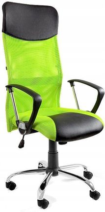 Unique Fotel Biurowy Viper Obrotowy Wysoki Siatka Zielony