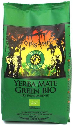 Organic Mate Green Yerba Bio 200g