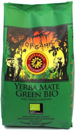 Organic Mate Green Yerba Mas Guarana Bio 200g