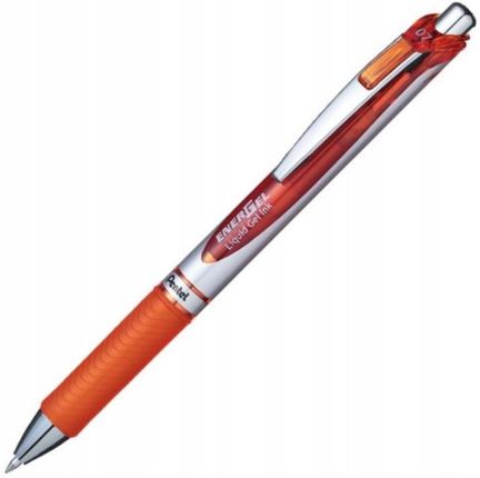 Pentel Żelowy Długopis Kulkowy Pomarańczowy Cienkopis