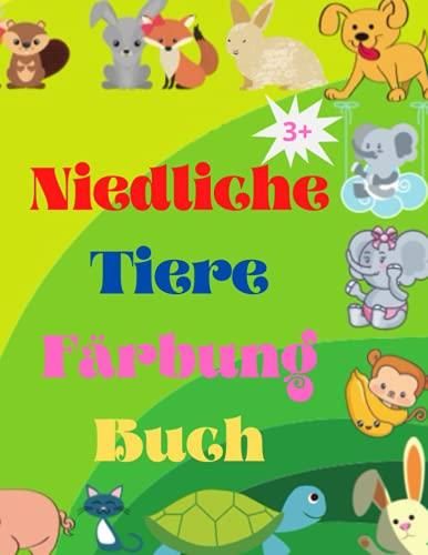 Niedliches Tiere F Rbung Buch Adorable Baby Tiere Malbuch Im Alter Von Super Niedliche