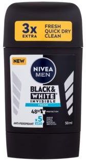 Nivea Men Invisible For Black & White Fresh 48H M Antyperspirant 50Ml