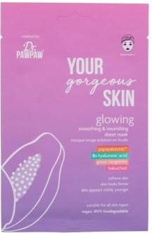 Dr. Pawpaw Your Gorgeous Skin Glowing Sheet Mask Maseczka Do Twarzy 25Ml