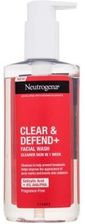 Zdjęcie Neutrogena Clear & Defend + Facial Wash Żel Oczyszczający 200Ml - Nowe