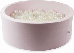 Zdjęcie Mimii Pokrowiec Na Suchy Basen Velvet Soft Jasno Różowy 110X40Cm - Dzierzgoń