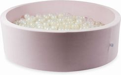 Zdjęcie Mimii Pokrowiec Na Suchy Basen  Velvet Soft Jasno Różowy 130X40Cm - Dzierzgoń